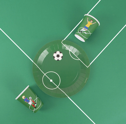 Plates- Soccer