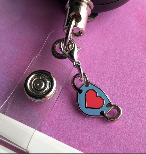 Love Your Mask Charm