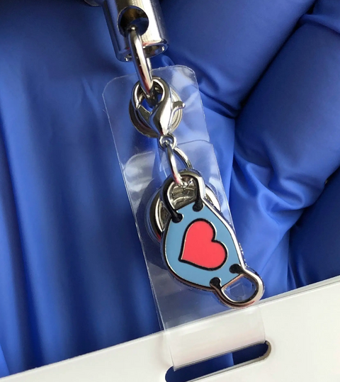 Love Your Mask Charm