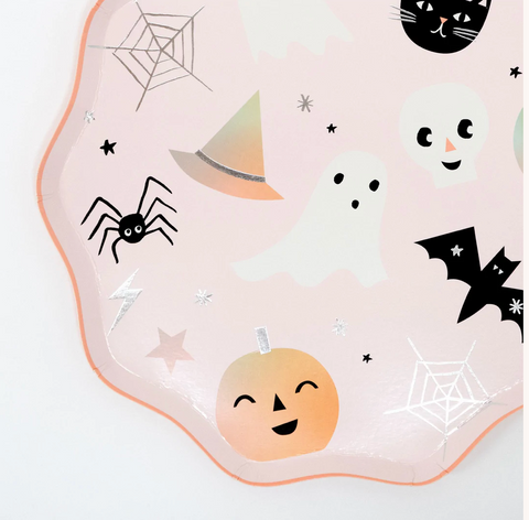 Pastel Halloween Dinner Plates