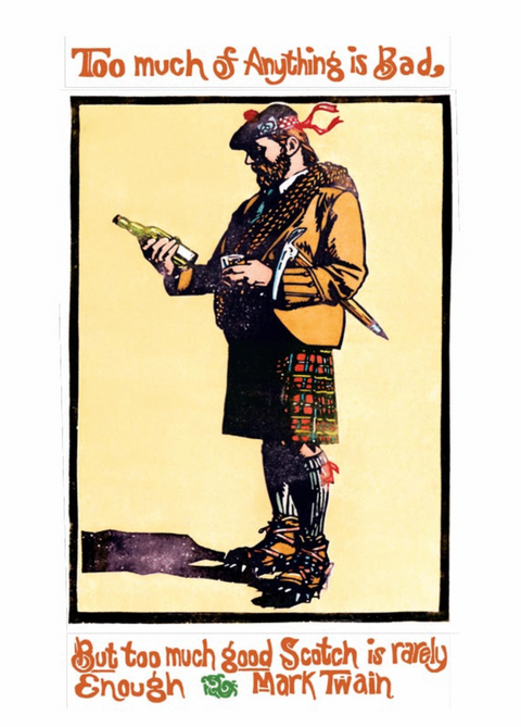 Scotch on Ice Birthday Card