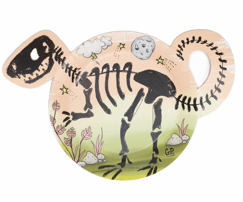 Dinosaur Skeleton Plates