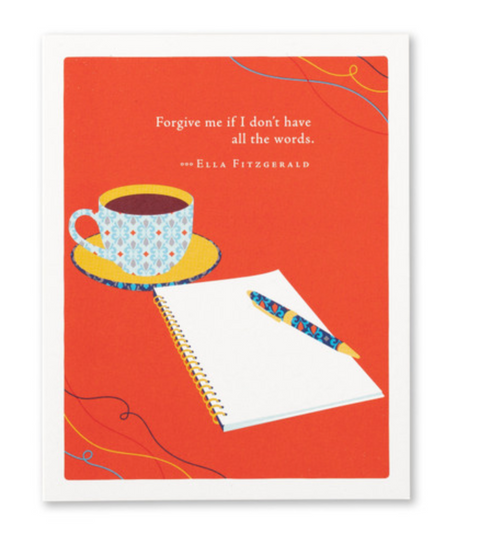 Forgive Me if I Don't Card