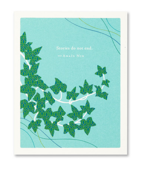 Stories Do Not End Card