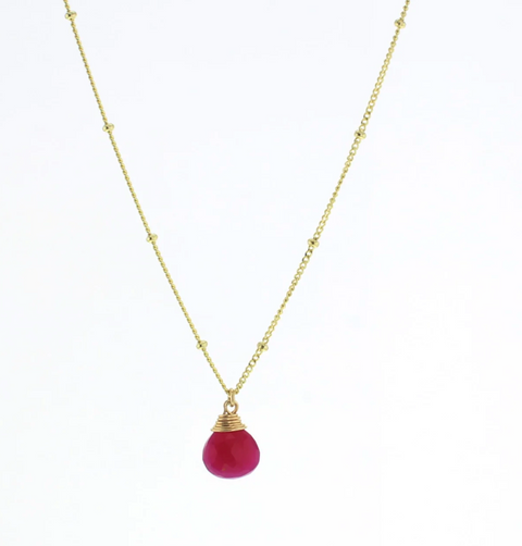 Vermeil Trinket Necklace