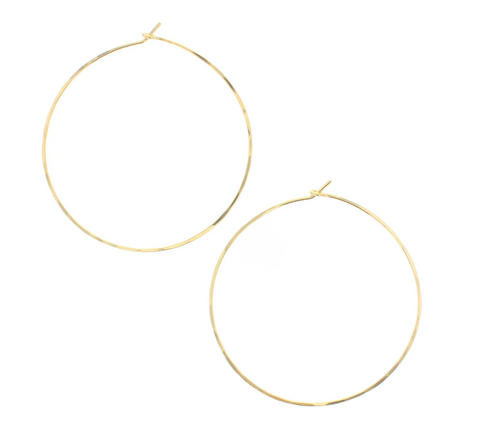 Hammered Hoops