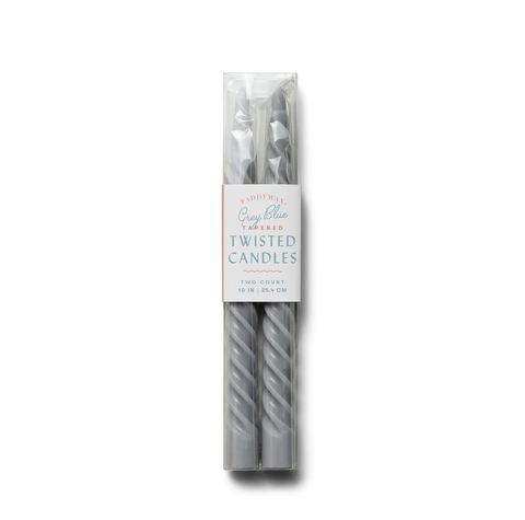Twisted Tapered Candles