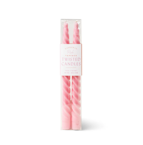 Twisted Tapered Candles