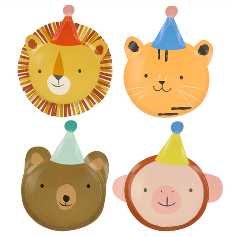 Animal Parade Plates