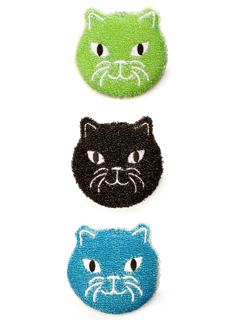 Cat Sponger Set of 3