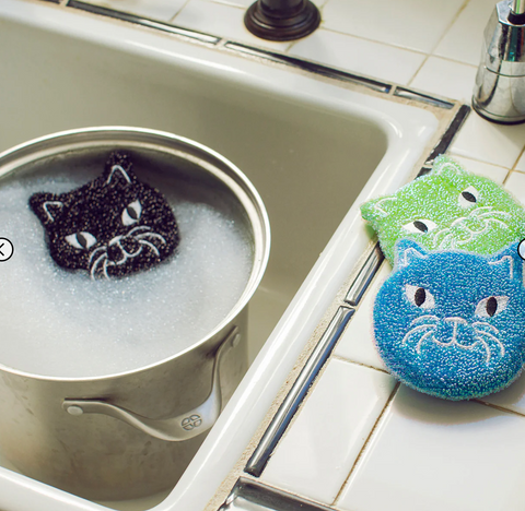 Cat Sponger Set of 3