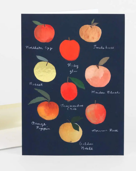 Favorite Apples Card