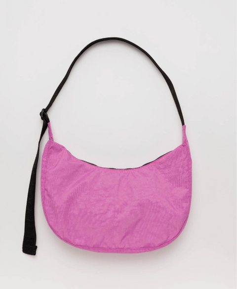 Medium Nylon Crescent Bag