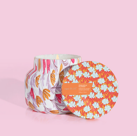 Pineapple Flower Pattern Jar