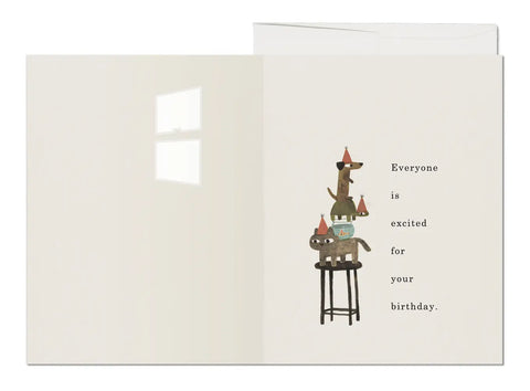 Everyone is Excited Card
