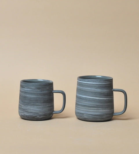 Midnight Noir Ceramic Mugs