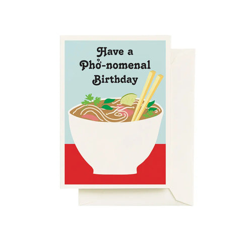 Pho birthday Card