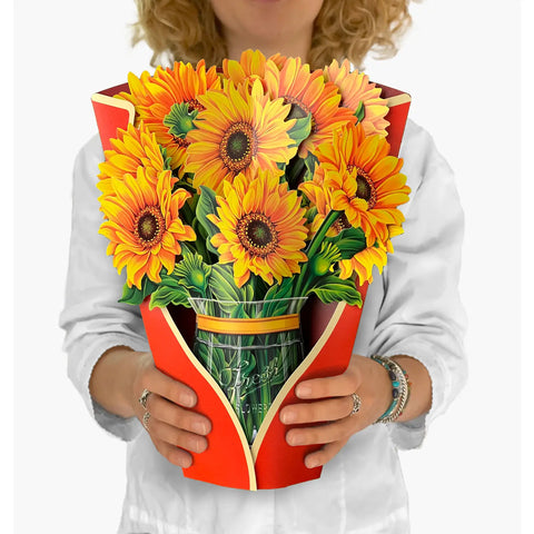 Sunflowers Pop Up Bouquet