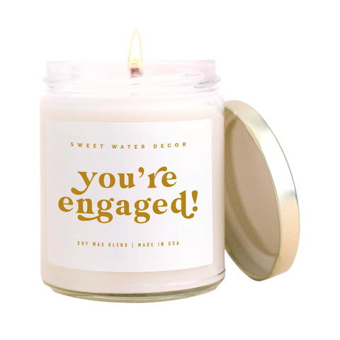 You're Engaged Candle