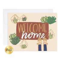 Welcome Home Mat Card