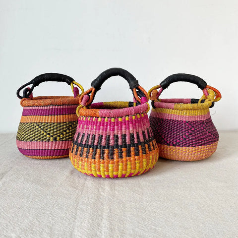 Small Easter Basket Assorted Colors