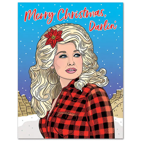 Dolly Christmas Darlin Card