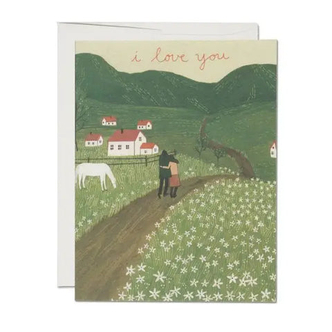 Along the Road Love Card