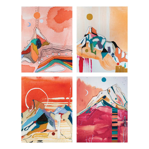 Color & Line Mountains Boxed Cards