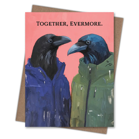 Raven Love Card