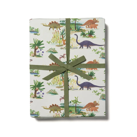 Dinosaurs Wrapping Paper Roll