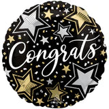 18" Congratulations Mylar Balloon - Unfilled