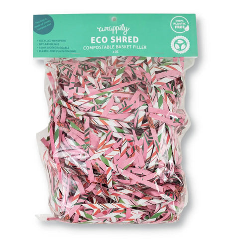 Eco Candy Stripe Paper Shred