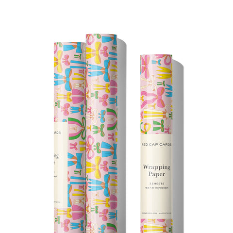 Lots of Bows Paper Roll Wrapping Paper