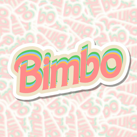 Bimbo Sticker