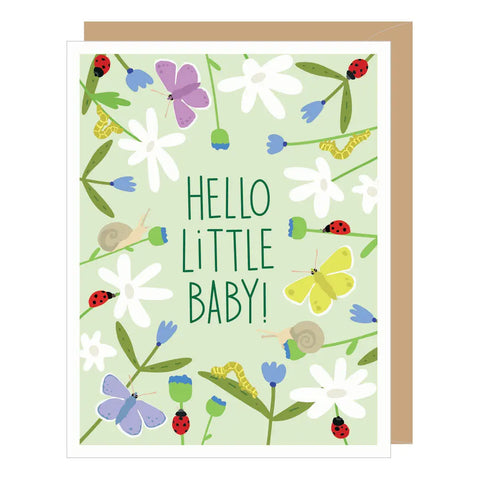Ladybug Baby Card