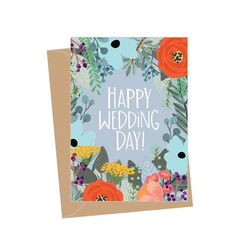 Mini Floral Wedding Enclosure Card