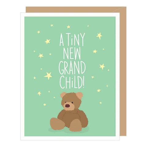 Teddy Bear Grandparents Card