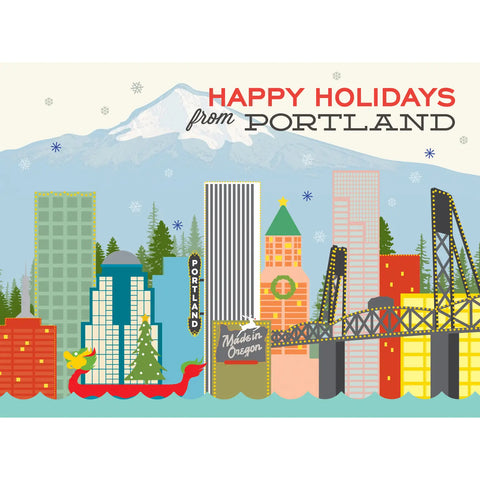 Portland Holiday Boxed Cards