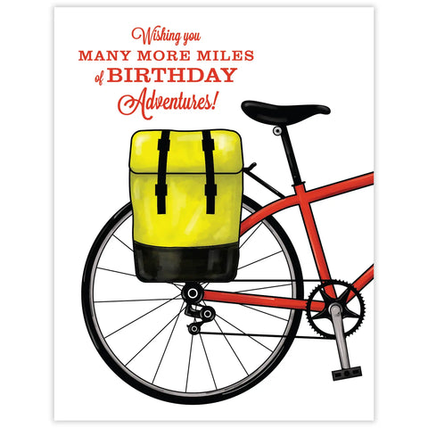 Bike Adventure Birthday Card