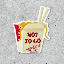 Hot To Go Sticker