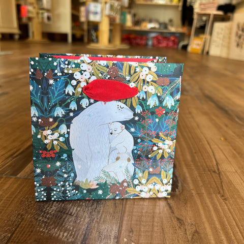Polar Bear Mini Gift Bag