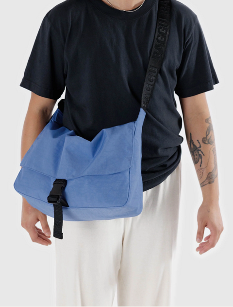 Nylon Messenger Bag