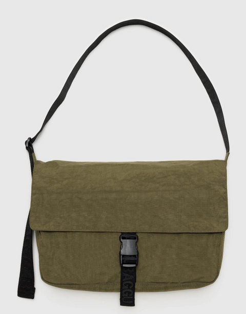 Nylon Messenger Bag