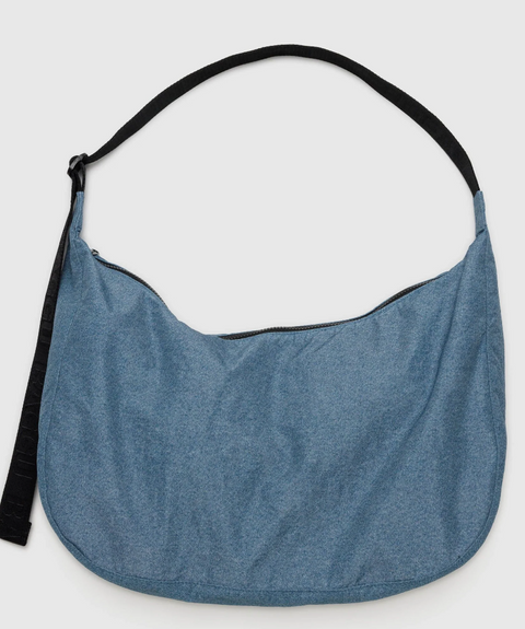 Large Nylon Crescent Bag