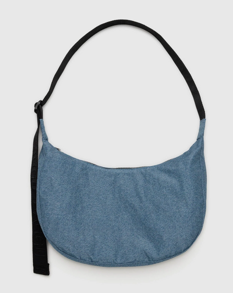 Medium Nylon Crescent Bag