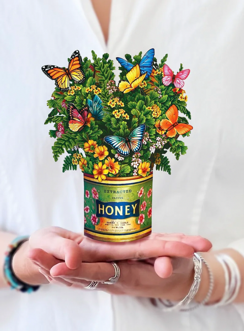 Butterflies & Buttercups Pop Up Bouquet