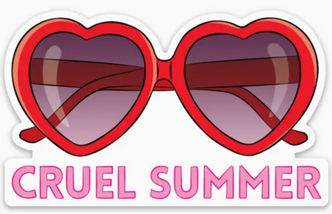 Taylor Cruel Summer Die Cut Sticker