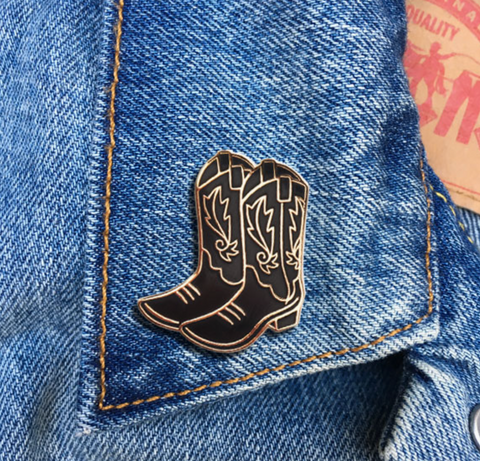 Cowboy Boots Pin