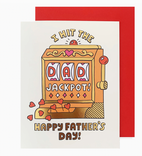 Dad Jackpot Father's Day Card