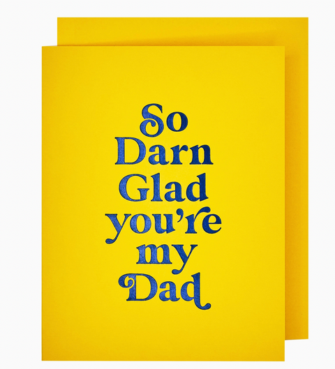 Glad Dad Card